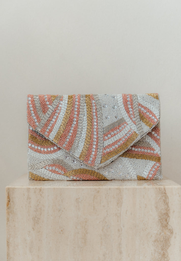 Here Comes the Sun Beaded Crossbody (Preorder)