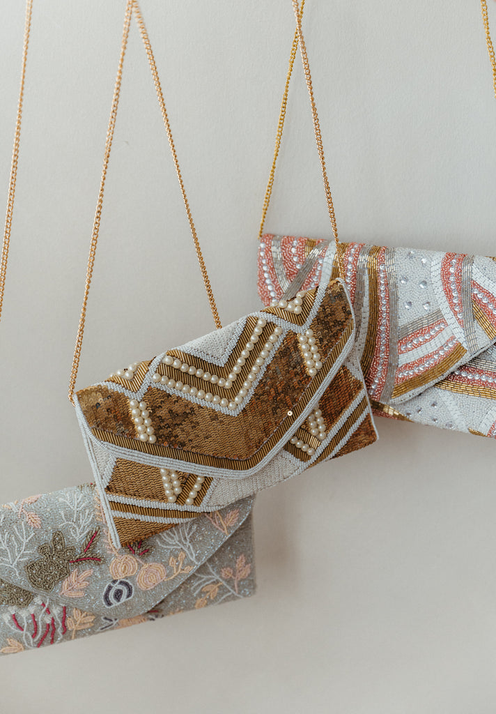 Here Comes the Sun Beaded Crossbody (Preorder)