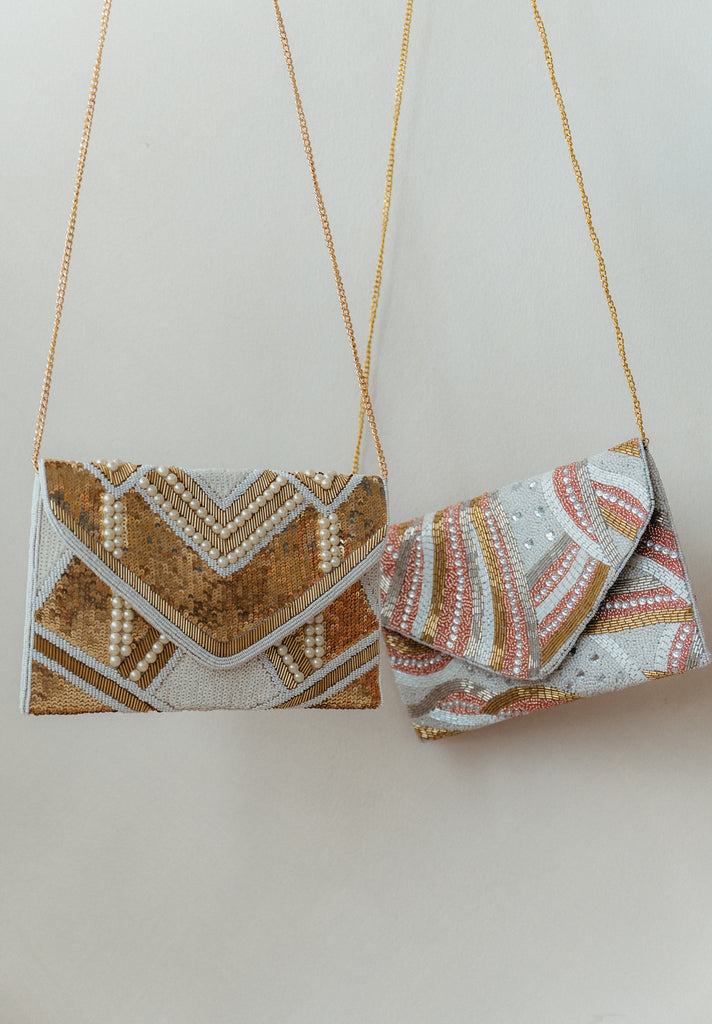 Here Comes the Sun Beaded Crossbody (Preorder)