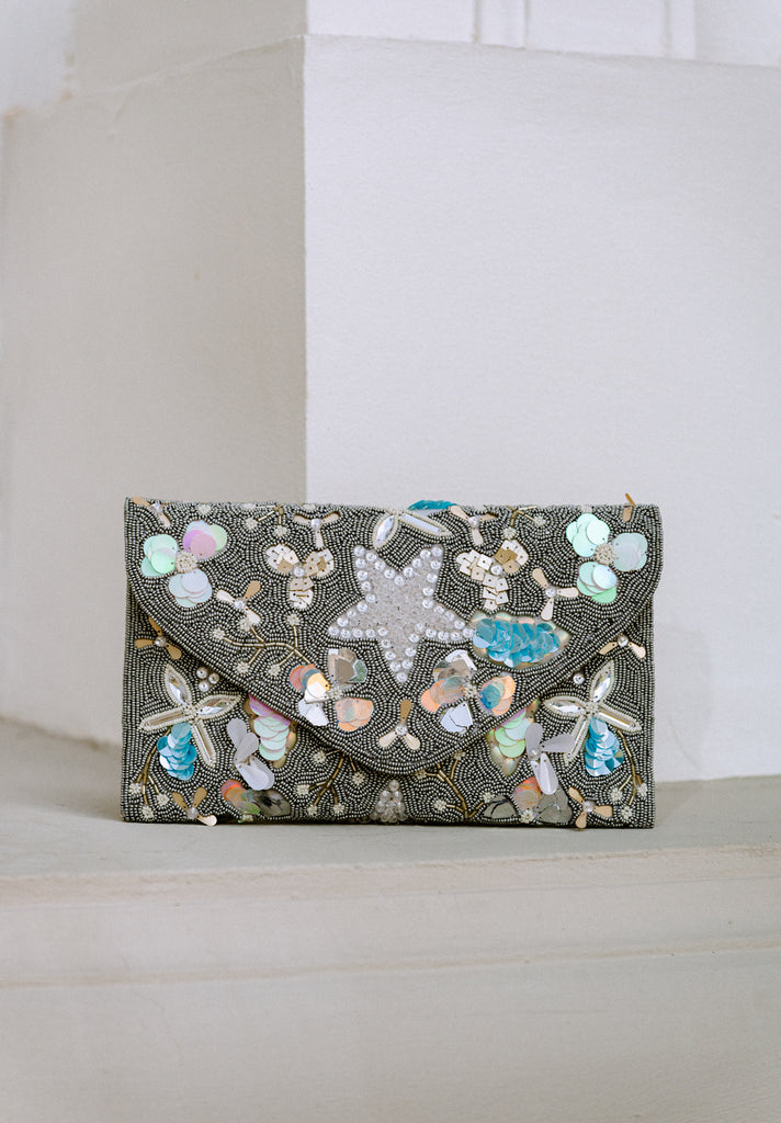 On Cloud Nine Beaded Crossbody (Preorder)