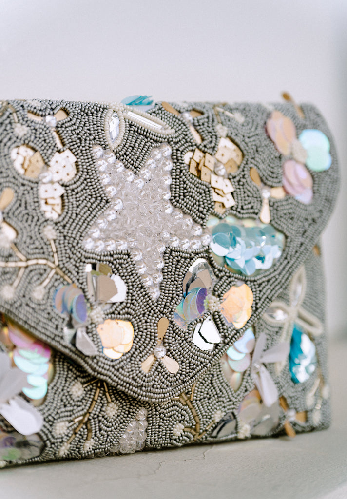 On Cloud Nine Beaded Crossbody (Preorder)