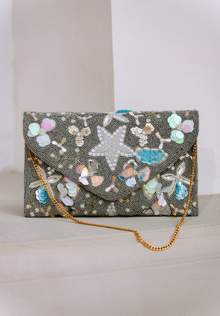 On Cloud Nine Beaded Crossbody (Preorder)