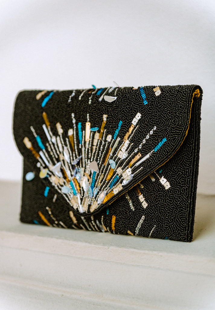 Twilight Skies Beaded Crossbody (Preorder)