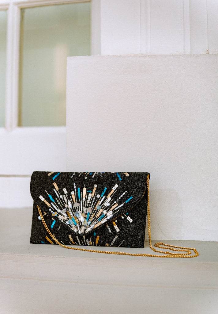 Twilight Skies Beaded Crossbody (Preorder)