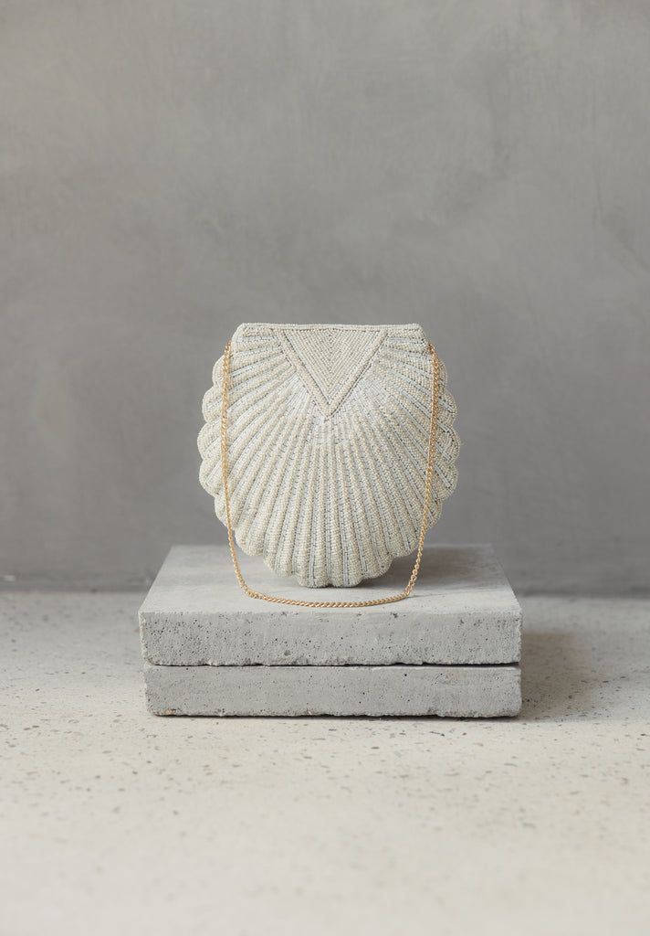 Seashell Beaded Handbag (Preorder)